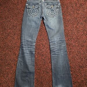 Big Star Flare Jeans with Embroidered Pockets